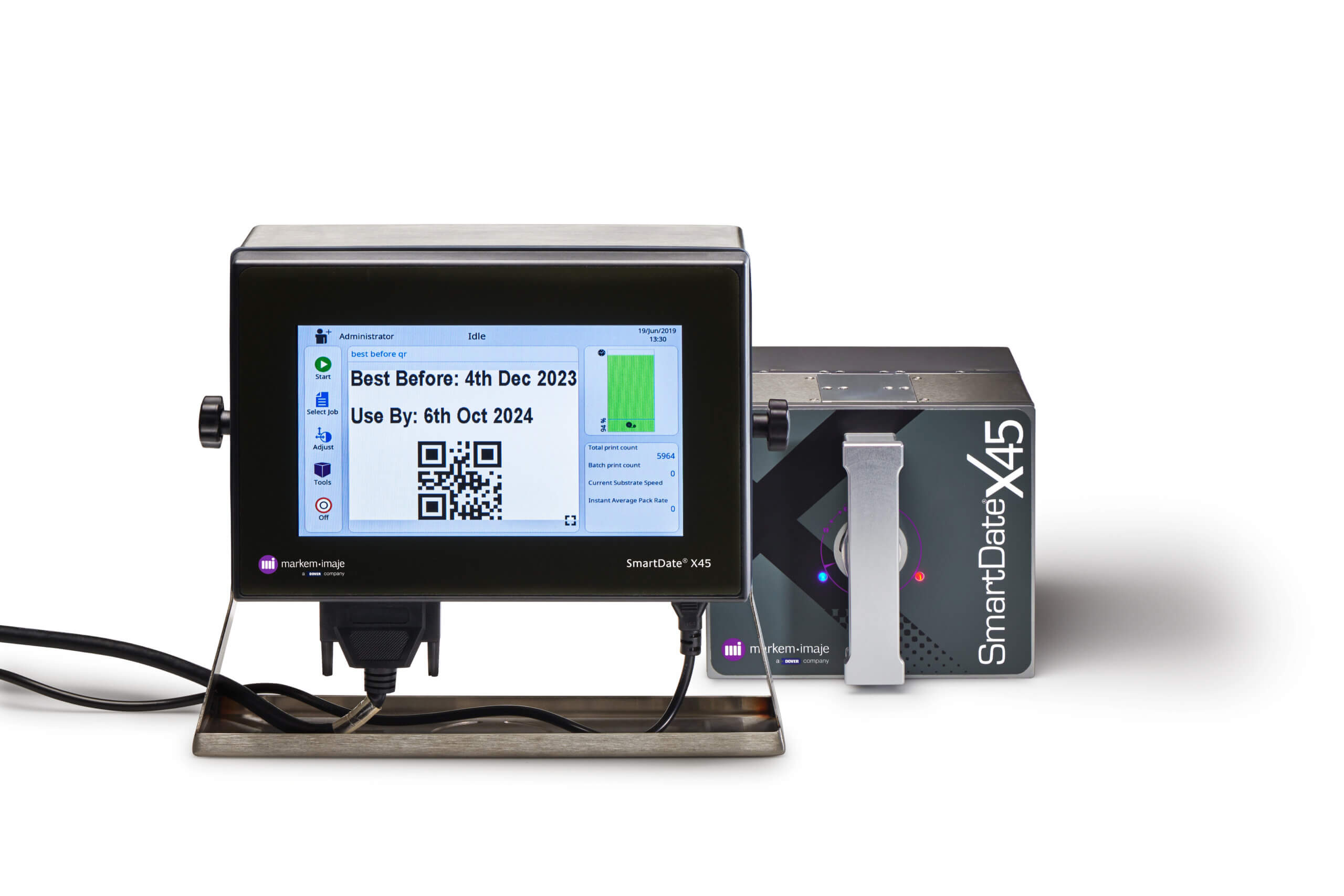 Термотрансферный маркиратор Markem imaje SmartDate-X45